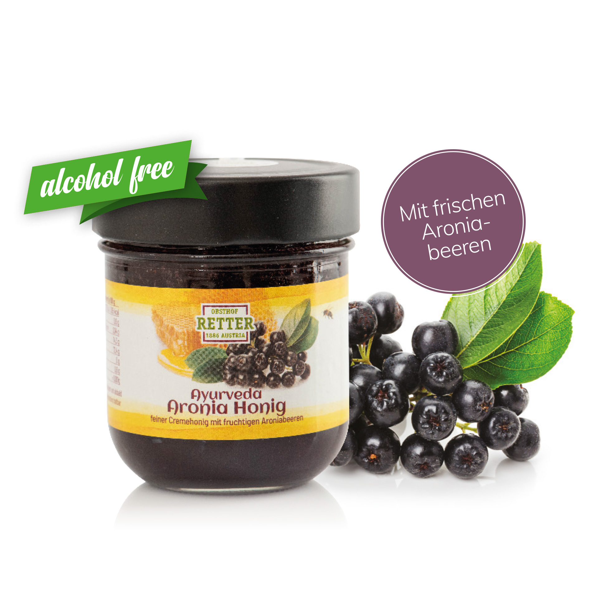 Aronia Ayurveda Cremehonig  