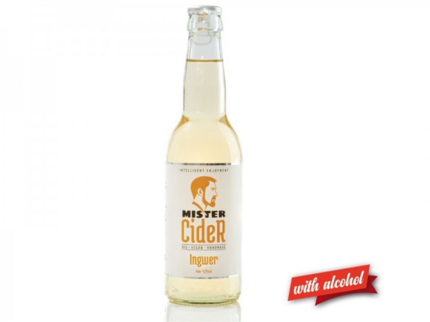 Mister Cider BIO Ingwer, 4,2% Vol.